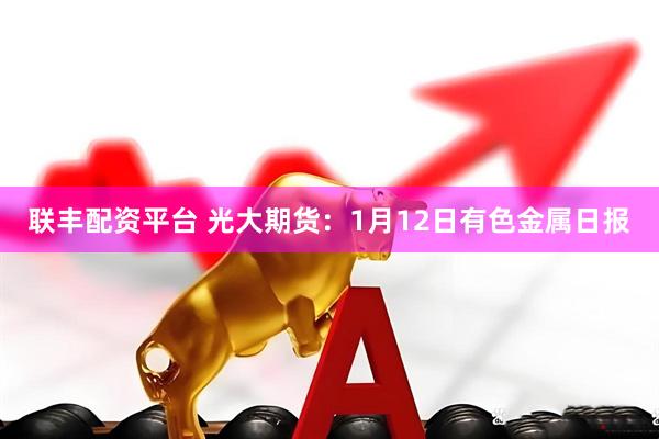 联丰配资平台 光大期货：1月12日有色金属日报